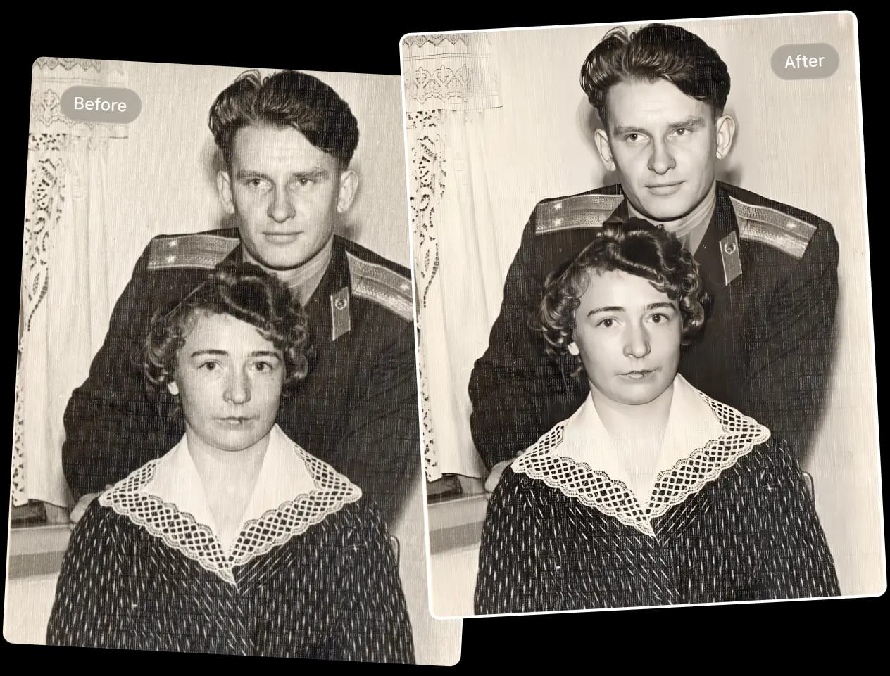 enhance old photos